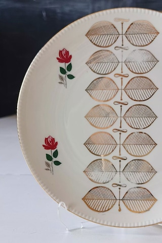 Nurantik Winterling Röslau Alman Pasta Tabağı Renkli
