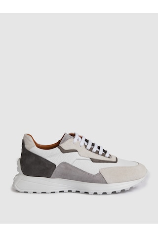 Cacharel Beyaz %100 Deri Sneaker Ayakkabı