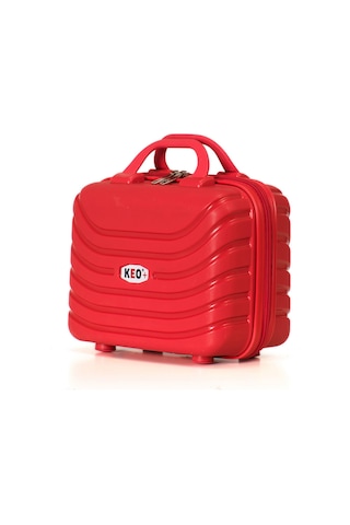 Keo-plus Kırmızı Pp Silikon Makyaj Çantası