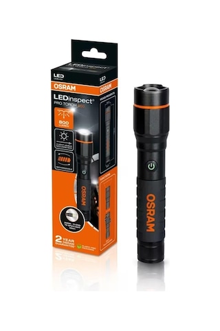 Osram El Feneri Ledli Fonksiyonlu Şarjlı Mıknatıslı 800 Lümen 180 35 Mm