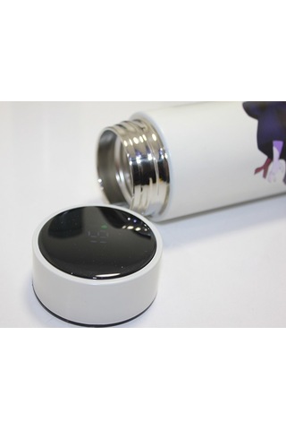 Premium Seyahat Aksesuarı Cüzdan Hediyelik Eşya Anime Baskılı Digital Göstergeli Termos 500 Ml Diğer