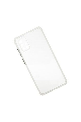 Newface - 399 - Samsung Galaxy Uyumlu A71 Kılıf Miami Şeffaf Silikon - Kmrsfres - - Şeffaf