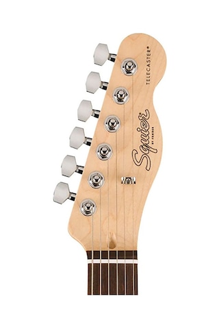 Squier 0379670506 Debut Telecaster Elektro Gitar Siyah Başlangıç Seviyesi Laurel Klavye Ve Dayanıklı Siyah Gövde