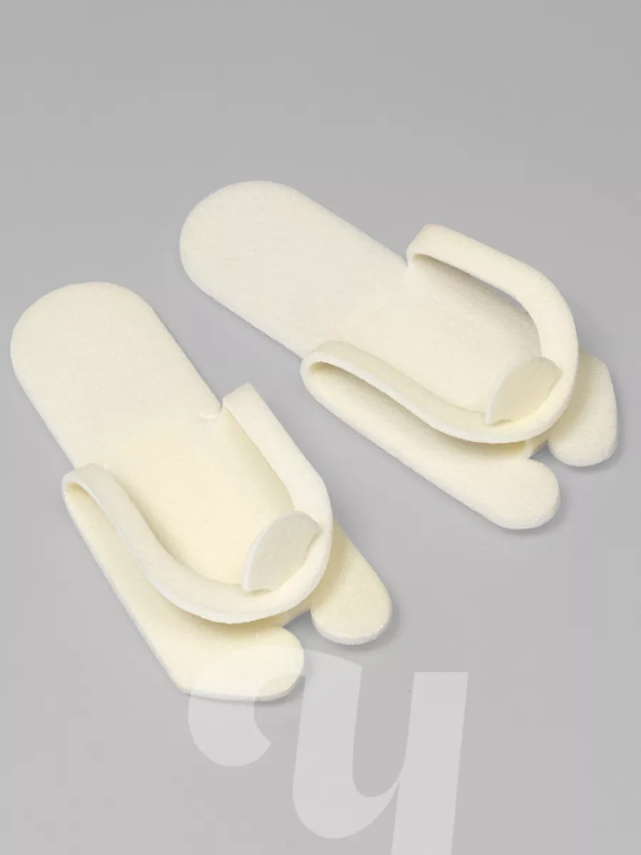 Cistov'e Açık Burunlu Tek Kullanımlık Parmak Arası Terlikler, 25 Çift 50 Adet 12490038