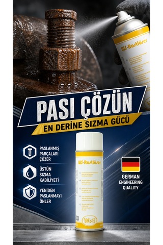 Ws - Pas Sökücü Ve Metal Koruyucu Sprey 400ml 400 Ml