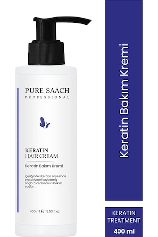 Pure Saach Professinal Keratin Saç Bakım Kremi 400 ML