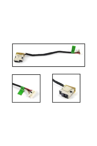Alfabilgisayar HP Uyumlu 250 G4 Power Dc Jack Soketi Kablolu Adaptör Girişi
