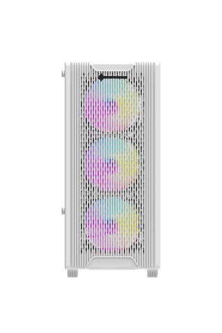 Game İn Game Pony Beyaz 4x12cm Argb Fan Mesh Panel Temper Atx Kas