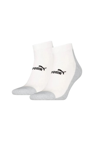 Puma Elements Cush Quarter Unisex Beyaz Günlük Stil Çorap 93899101