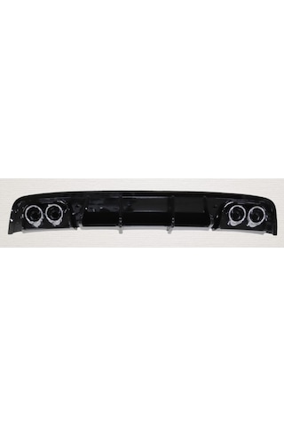Seat İbiza Difüzör 6j Plastik Piano Black 4 Çıkış  Egzoz