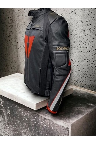 Venom D1 Racing Ceket Siyah