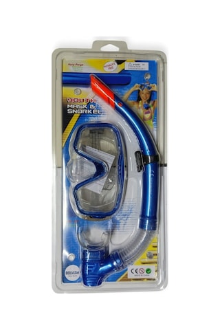 Maske Şnorkel Safari Dalış Seti Tepered Cam - 2186a/113csb Lisinya Diğer