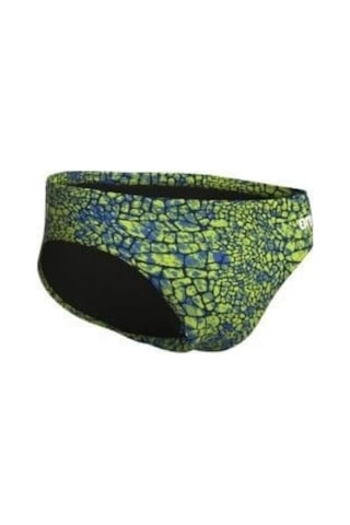 Arena Erkek Slip Mayo Men's Snakeskın Swım Brıefs 010162506 Yeşil Yeşil