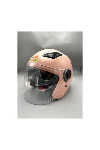 Acık Kask Çocuk Pembe