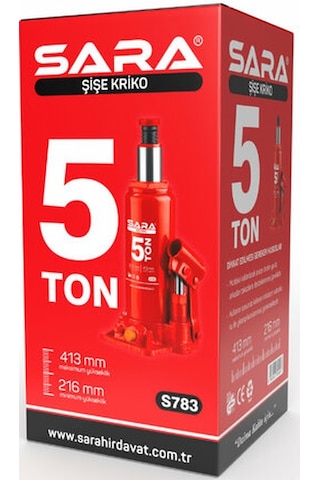 Sara Şişe Kriko 5 Ton
