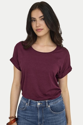 Only Bayan T Shirt 15106662 Vişne