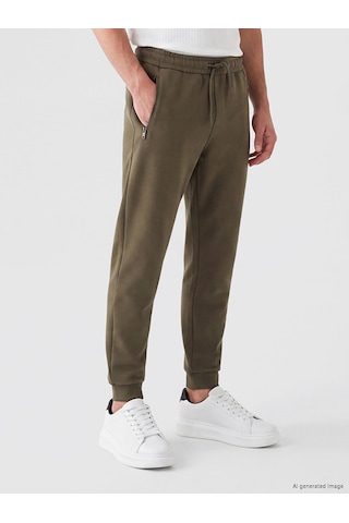 Lcwaıkıkı Classic Haki Regular Fit Erkek Jogger Eşofman Altı