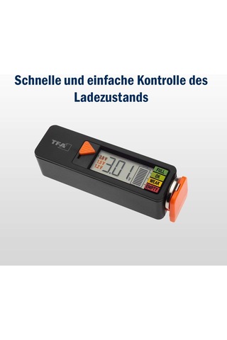 Lexroo Dostmann Pil Test Cihazı Batterycheck, 98.1126.01, Piller Ve Aküler İçin, Düğme Pil, Blok Pil