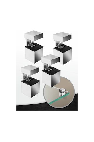 Metalheart Raf Tutucu 4 Adet 271178645 Krom