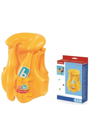 Fisher Price Can Yeleği 51x46 Cm Bestway Yelek - 93515 Lisinya Sarı