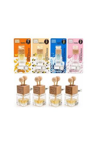 Image Home Lux Oto Kokusu 10 Ml - Mango, Ocean Fresh, Pudra Ve Vanilya- 24'li Paket Diğer
