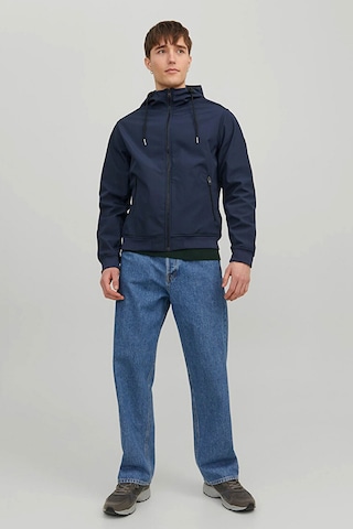 Jack & Jones Kapişonlu Erkek Mont Lacivert