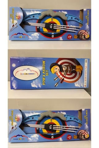 Ok Ve Yay Seti Çocuk Okçuluk Oyuncak Seti