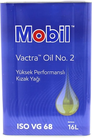 Mobil Vactra Oil No:2 Yüksek Performanslı Kızak Yağı 16 L