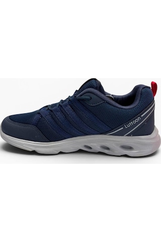 Luttoon 4138-26 Anorak Fashıon Anatomik Erkek Sneaker Lacivert Buz Kırmızı