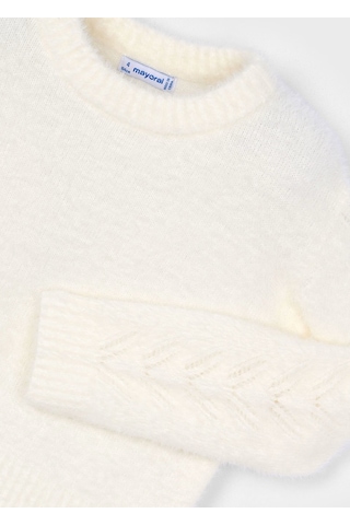 Mayoral Kız Çocuk Kazak 4307 Krem