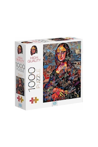Mona Lisa Puzzle - 1000 Parça