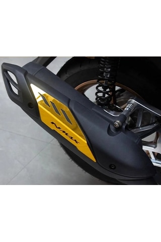 Nmax Techmax 125/155 2021-2026 Egzoz Koruma Aksesuar Kapak Gold Sarı Renk Gold