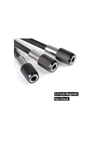 Geeroyoo 105 Derece Açılı Manyetik Tornavida Uç Seti - 7 Parça Profesyonel Elektrikli Matkap Aksesuarları