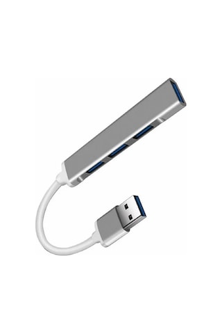 Lunatic 7012 Usb 3.0 Hub 4 Portlu Veri Usb Adaptörü Süper Hızlı 5gbps Alüminyum Usb Hubbütün Cihazlara Uyumludur