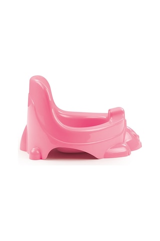7168 Tavşan Çocuk Tuvaleti Pembe-Mavi ,Dolu Pembe