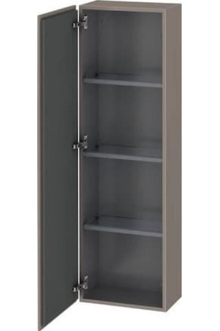 Duravit - L-cube Boy Dolabı 40cm Sol Açılır Mat Bazalt - Lc1168l4343- 6215968