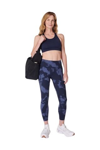 Sweaty Betty Sweaty Betty Power Workout Leggings Kadın Mavi Koşu Tayt 5112 Çok Renkli