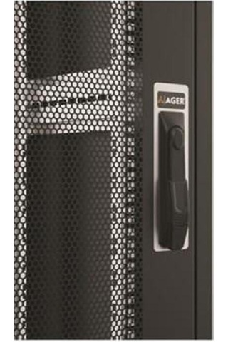 26u 800x1000mm Dikili Tip Siyah Kabinet Vega Ag-vb26u8010s1-baaa-a-m1 Cam Kapak