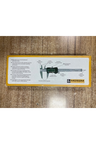 Meşem Dijital Kumpas 150Mm (6'')