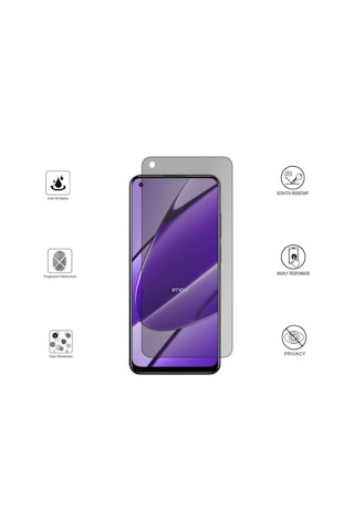 Realme Uyumlu 11 4g İle Uyumlu Hayalet Ekran Koruyucu Şeffaf