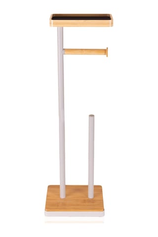 The Mia Tepsili Tuvalet Kağıdı Standı Gri Glv0758 Gri
