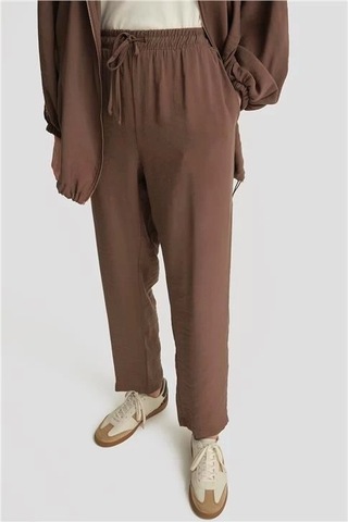 Armine Modal Havuç Pantolon 25yd4240-2 Kahverengi Kahverengi