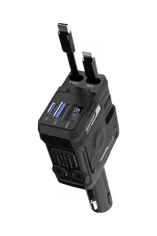 Wondernest 2025 Çakmaklı Şarj Cihazı - 4x120w, Çekmeli, Araba/arazi