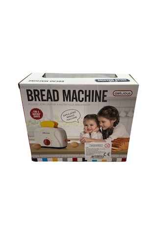 Oyuncak Ekmek Kızartma Makinesi J614 Aksesuarlı Mutfak Oyuncağı
