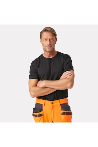 Helly Hansen Workwear Lıfa Tişört -75116 M-990-siyah Black