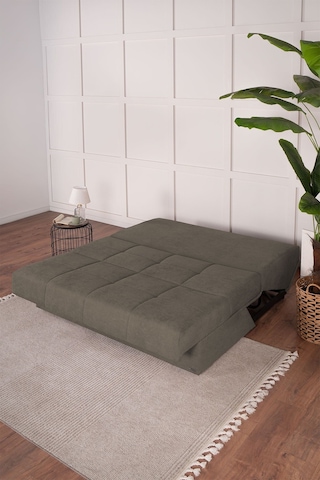 Kilim Mobilya Robin Kanepe Üç Kişilik Çift Kişilik Yatak Olabilen Kanepe Kahverengi Koyu Kahverengi