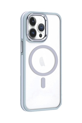 Joko Apple Uyumlu iPhone 15 Pro Max Winner Magsafe Kapak - Gri Çok Renkli