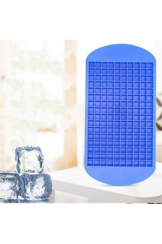 Mini Buz Küpü 160 Bölmeli Slikon Buz Kalıbı İçecek Soğutucu Mini Buzluk Çok Renkli