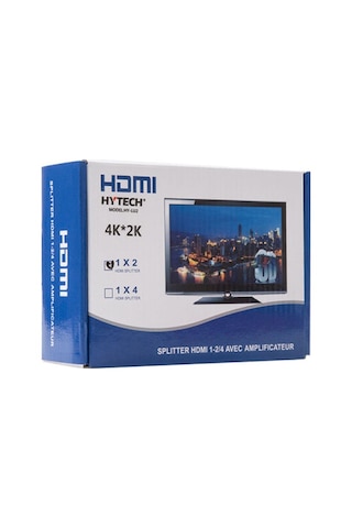 Hytech Hy-Lu2 2 Port 4K 2K Hdmi Splitter