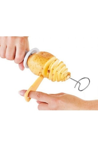 Spiral Patates Dilimleyici Aparat Çubukta Patates Cips Yapma 5673 12v